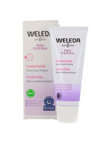 Weleda Bebé Derma Crema Facial Malva Blanca 50ml