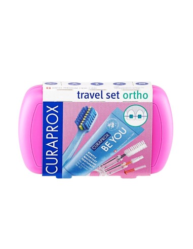 Curaprox Travel Set Ortho Rosa