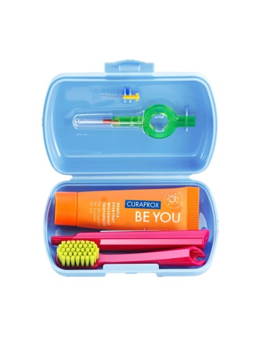 Curaprox Travel Set Pure Hapiness Azul