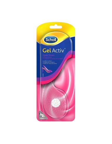 Scholl Gelactiv Plantilla Gel Zapatos Abiertos X2