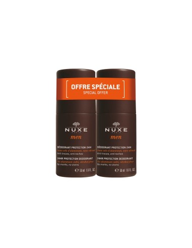 Nuxe Men Desodorante Protección 24h 50mlx2