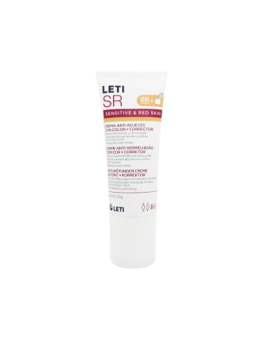 Leti SR Crema Anti-Rojeces con Color 40ml y Corrector 2g