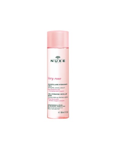 Nuxe Agua Micelar Hidratante Very Rose 3 en 1 Piel Sensible Seca a Muy Seca 200ml