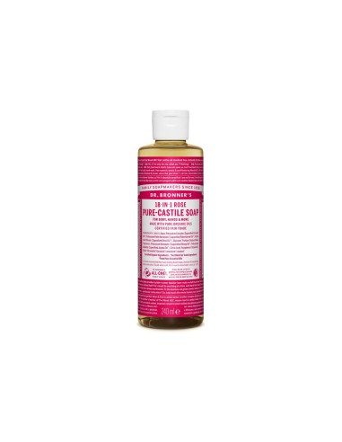 Dr. Bronners Jabón Líquido Biológico Rosa 240ml