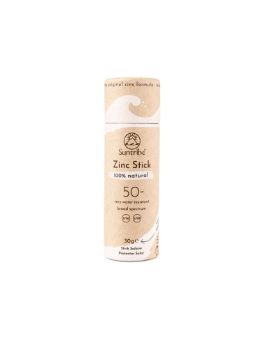 Suntribe Protector Solar Stick SPF 50 Blanco 30gr