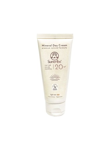 Suntribe Crema Mineral de Día SPF20 Natural 50ml