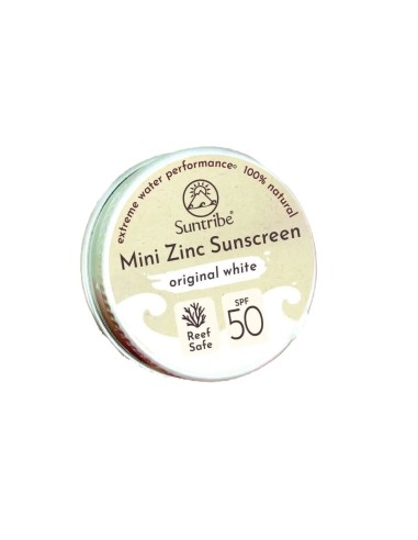 Suntribe Protector Solar Facial y Deportivo SPF50 Blanco 15g