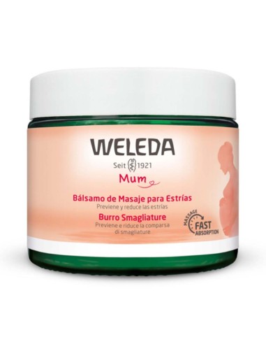 Weleda Mum Bálsamo de Masaje para Estrías 150ml