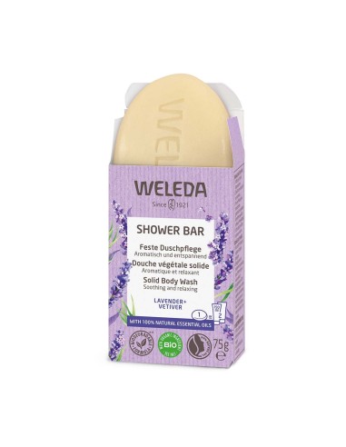 Weleda Jabón de Ducha Sólido Relajante Lavanda 75g