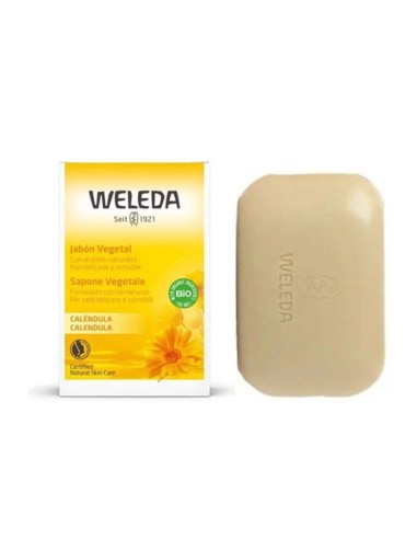 Weleda Jabón Vegetal de Caléndula 100g