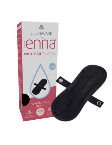 Enna Protegeslip Diario Normal Color Negro 15cm