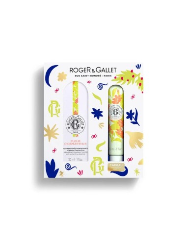 Roger Gallet Pack Fleur D'Osmanthus Agua Perfumada 30ml y Crema de Manos 30ml