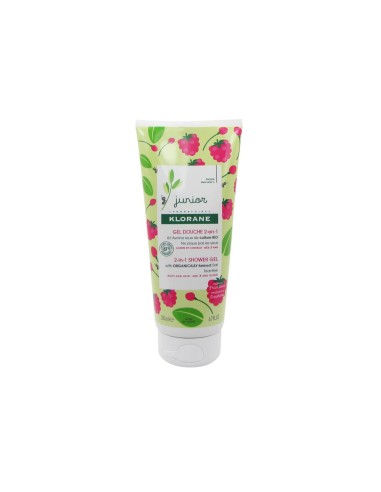 Klorane Petit Junior Gel de Ducha Cuerpo y Cabello Frambuesa 200ml