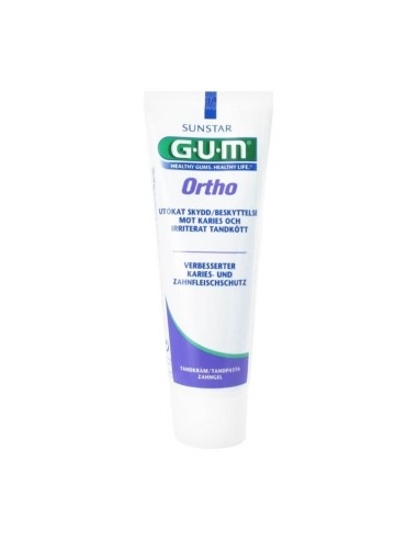 Goma Ortho Gel Dentifico para Aparato de Ortodoncia 75ml