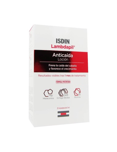 Isdin Lambdapil Loción Anticaída 20x3ml