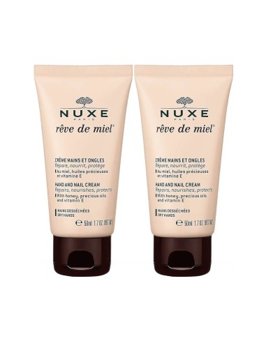 Nuxe Rêve de Miel Crema de Manos y Uñas 2x50ml