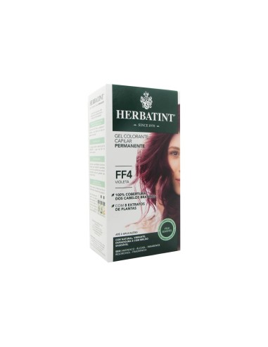 Herbatint Coloración permanente en gel FF4 Violeta 150ml