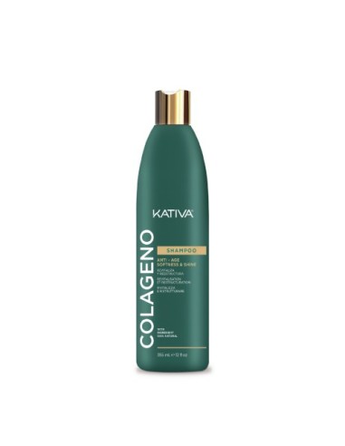 Kativa Colageno Champú Anti Edad Suavidad y Brillo 355ml