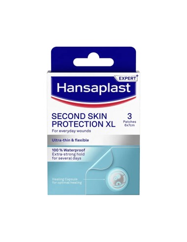 Hansaplast Após Second Skin Protection XL 3 Unidades