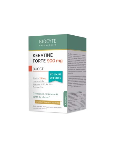 Biocyte Keratine Forte Full Spectrum 3x40 Cápsulas