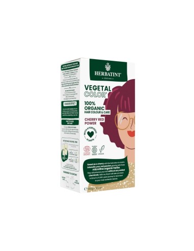 Herbatint Colorante Vegetal Cereza Roja Power 100g