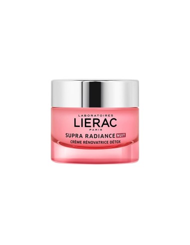 Lierac Supra Radiance Crema Renovadora Noche Efecto Detox 50ml