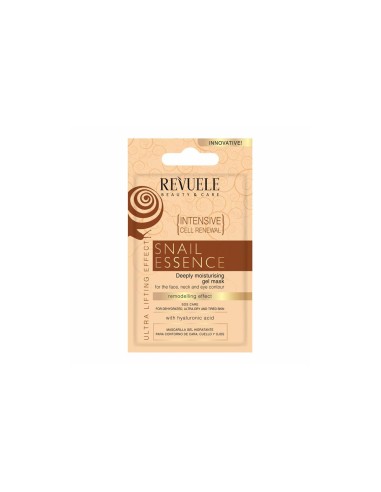 Revuele Sachets Snail Essence Deeply Moisturising Gel Mask 7ml