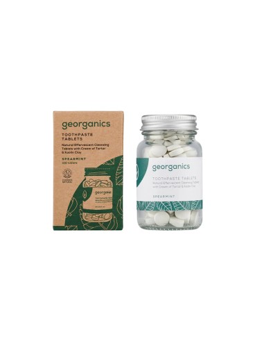 Georganics Pasta de Dientes Menta 120 Pastillas