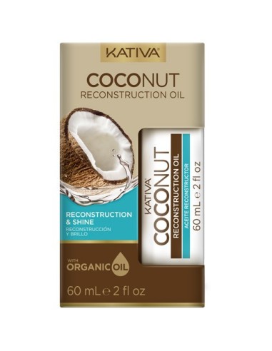 Kativa Máscara de Coco Aceite Reconstrucción 60ml