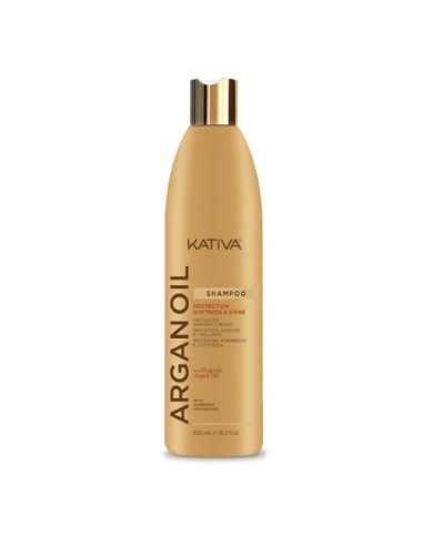 Kativa Argan Oil Champú Protección Suavidad y Brillo 550ml