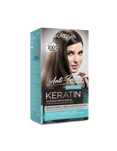 Kativa Anti Frizz Xpert Alisado Reparador Sin Plancha