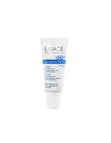 Uriage Bariéderm-CICA Crema con Cu-Zn 50+ 40ml