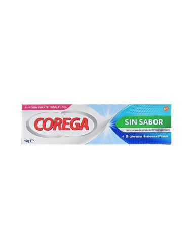 Corega Crema Fijadora Sin Sabor 40g