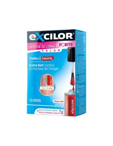 Excilor Forte Esmalte Rojo 30ml