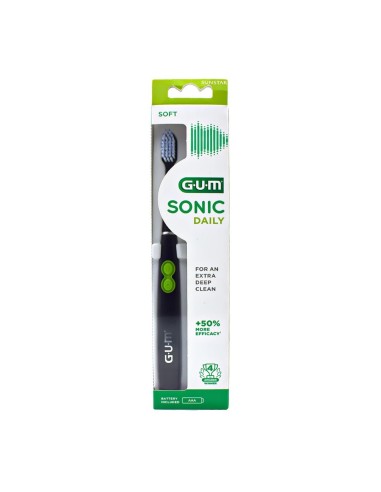 Gum Sonic Daily Cepillo Suave 4100 Black