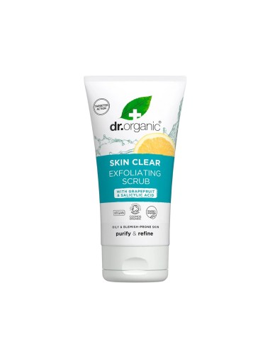 Dr. Organic Skin Clear Exfoliante Facial 150ml