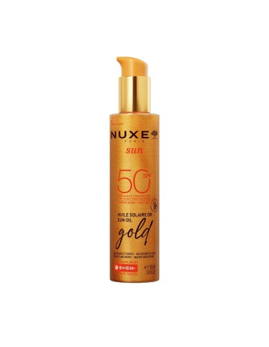 Nuxe Sun Gold Aceite Facial y Corporal SPF50 150ml