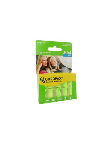 Ohropax Soft Mini Tapones de Espuma 10 Unidades