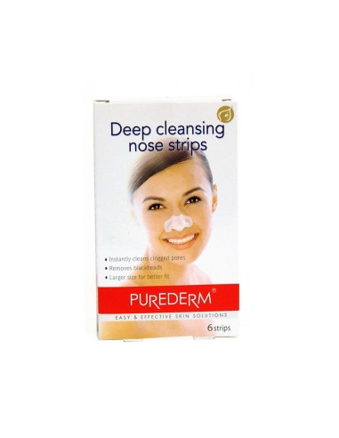 Tira adhesiva nasal Purederm x6