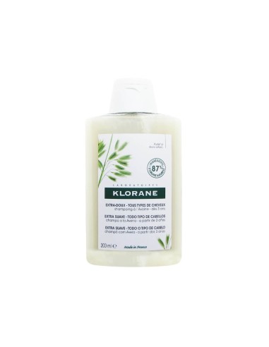 Klorane Champú Extra-suave A La Leche De Avena 200ml