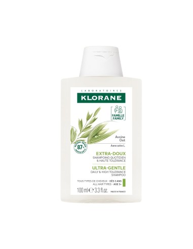 Klorane Champú Extra-suave A La Leche De Avena 100ml