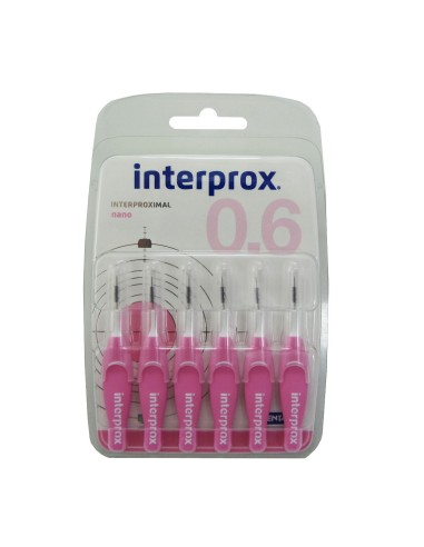 Interprox Cepillo Flexible Nano 0,6 X6