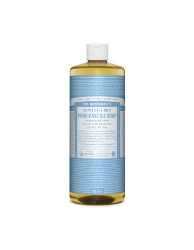 Dr. Bronners Jabón Líquido Biológico Suave - Bebé Sin Perfume 945ml