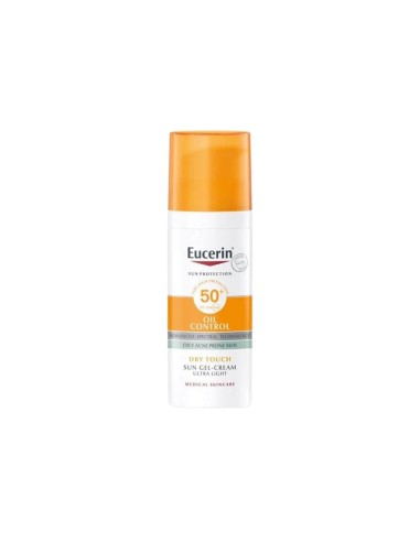 Eucerin Sun Oil Control Gel-Crema Toque Seco FPS50 50ml