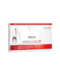 Dercos Aminexil Clinical 5 Mujer 21monodosis