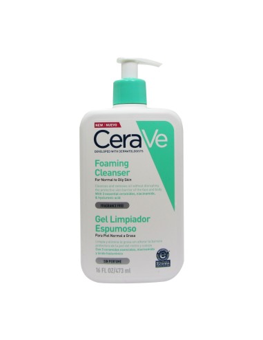 Cerave Espuma de Limpieza Hidratante 473ml
