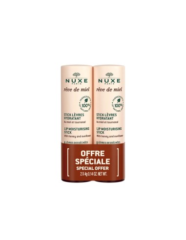 Nuxe Rêve de Miel Stick Labial Hidratante Doble 4gr