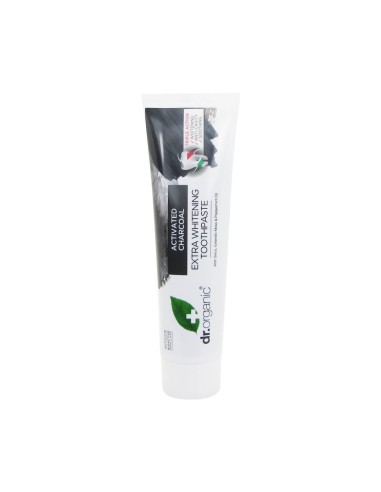 Dr Organic Pasta Dentífrica de Carbón Extra Blanqueadora 100ml