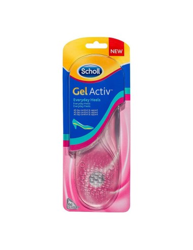 Scholl Gelactiv Plantilla Gel Zapatos Uso Diario X2