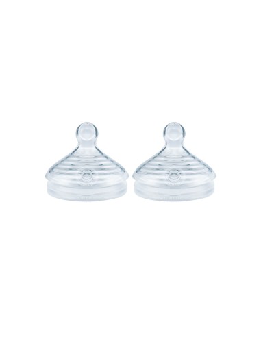 NUK Nature Sense Silicona Aprendizaje Pezón 6-18M x2